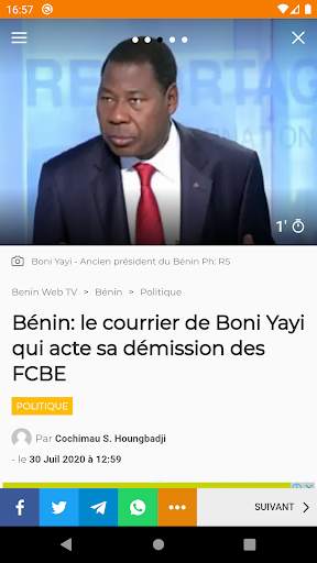 Benin Web TV screenshot 7