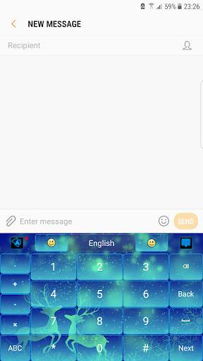 Winter Keyboard screenshot 7