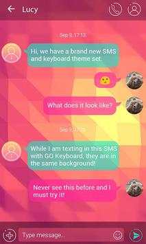 (FREE) GO SMS SIMPLE THEME screenshot 2