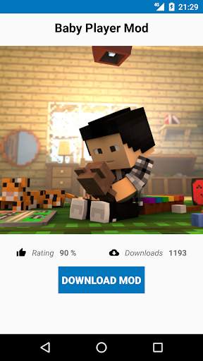 Baby Player Mod for MCPE screenshot 4