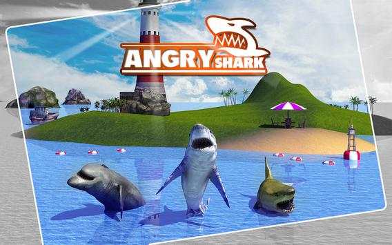 Angry Shark Simulator 3D screenshot 6