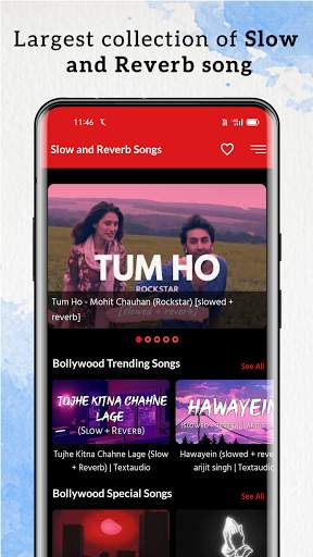 Slow & Reverb Song : Bollywood screenshot 1