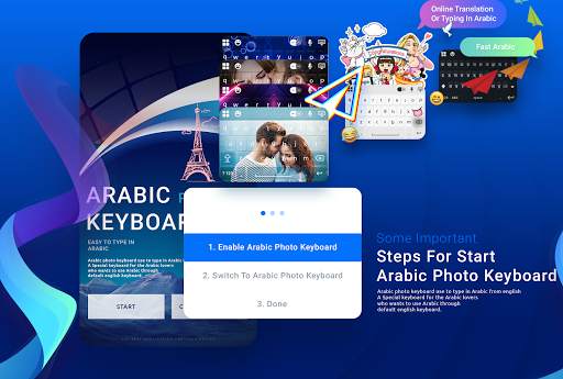 Arabic Voice Typing Keyboard - Speech to Text app screenshot 1