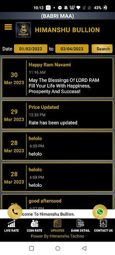 Himanshu Bullion screenshot 5
