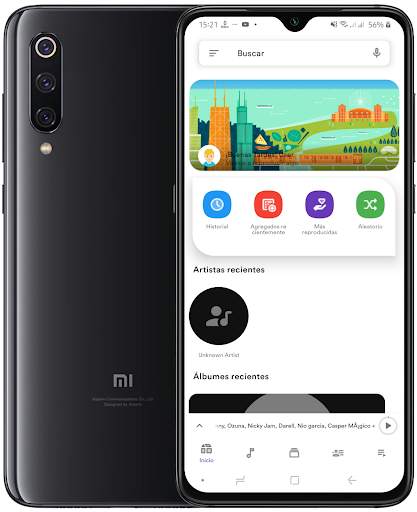 Max Music Player Design screenshot 1