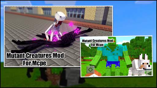 Mutant Creatures Mod For Minecraft-Mutant mod pe screenshot 1