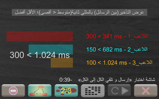اختبار سرعة اتصال GPG الجماعية الحية 3 تصوير الشاشة