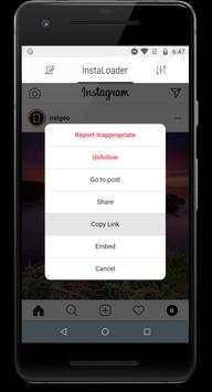 InstaLoader - Downloader for Instagram screenshot 3