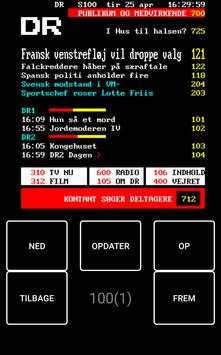 DR Tekst TV screenshot 1