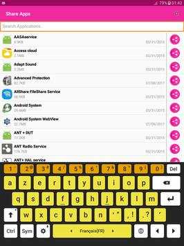 share apps : share APK file with your friends screenshot 1