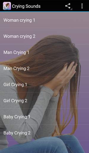Crying Sounds screenshot 1