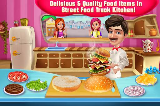 School Food Truck Cooking and Cleaning screenshot 8