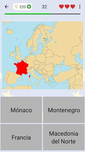Países de Europa: Los mapas, banderas y capitales screenshot 1