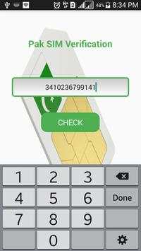 Cnic SIMs Checker screenshot 3