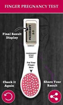 Finger Pregnancy Test Scanner Prank screenshot 4