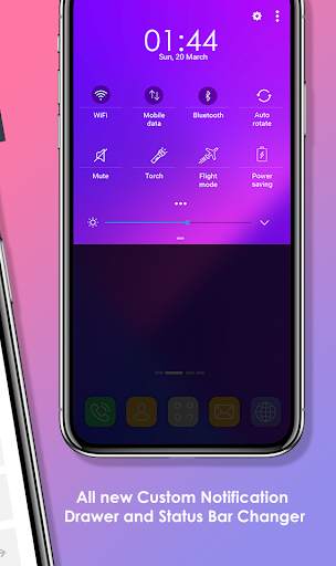 Notification Bar Customization -Status Bar Changer screenshot 2