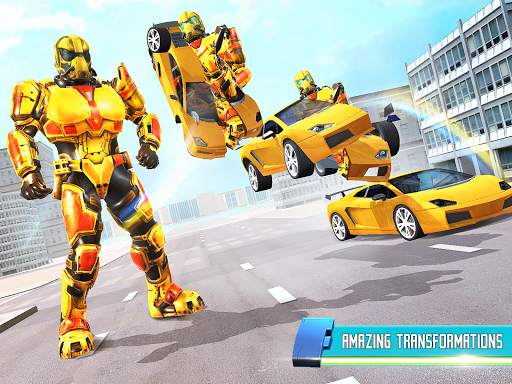 Modern Bus Robot Transform Bike Robot Games screenshot 10