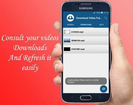 HD Videos Downloader screenshot 2