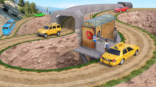 Offroad Taxi Driving Simulator screenshot 1