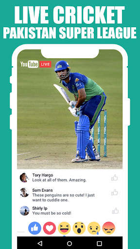PSL 2022 : Live Cricket TV HD screenshot 2
