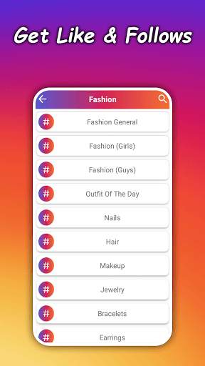 Get Real Followers and Like For Instagram Hashtag screenshot 6