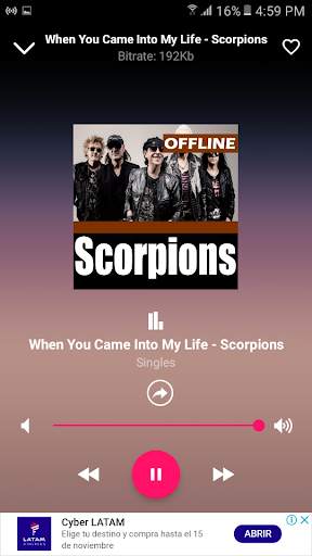 Scorpions - OFFLINE MUSIC screenshot 2
