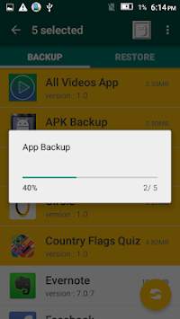 App Backup & Restore 3 تصوير الشاشة