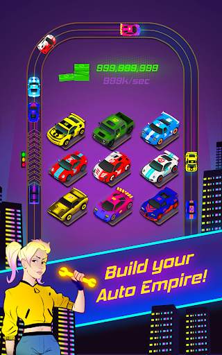 MERGE CITY: MOTOR EMPIRE - Car Idle Racing Game 1 تصوير الشاشة