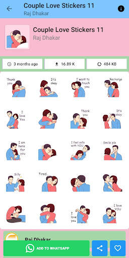 Love Stickers For WhatsApp screenshot 6