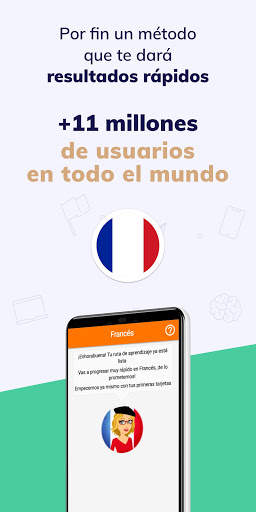 Aprende francés rápidamente: curso de francés screenshot 1