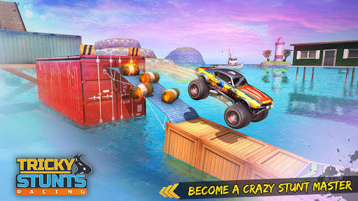 Tricky Car Stunts - Free Racing Stunt Car Games скриншот 7