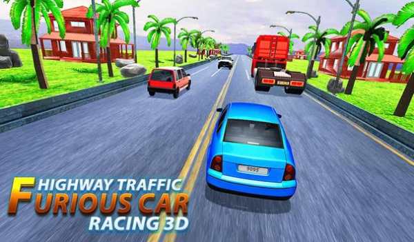 Highway Traffic Furious Car Racing 3D screenshot 2