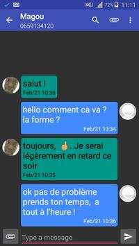 SMS Drop (SMS MMS Messenger) screenshot 3