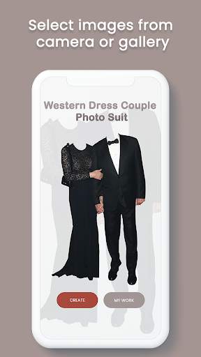 Western dress Couple Photo Suit screenshot 1