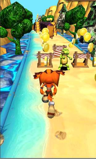 Blue Hedgehog Adventure Dash - New Jungle screenshot 6