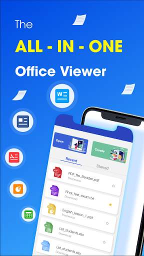 Word Office - Word Docx, Word Viewer for Android screenshot 1