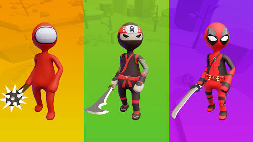 Stickman Smashers -  Clash 3D Impostor io games screenshot 7