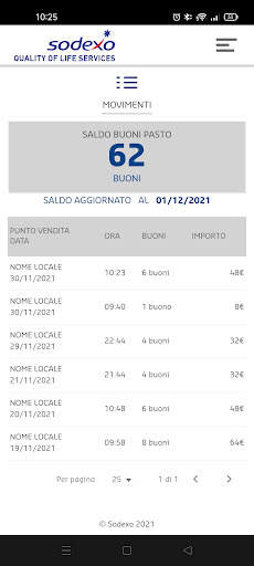 My Sodexo Benefits screenshot 2
