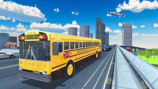 Modren School Bus Up Hill Driving:Summer Trip screenshot 3
