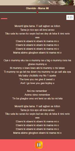 Olamide Album Offline: Songs & Lyrics Full screenshot 3