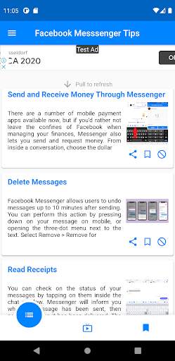 Guide for Facebook Messenger - Videos Tips screenshot 2