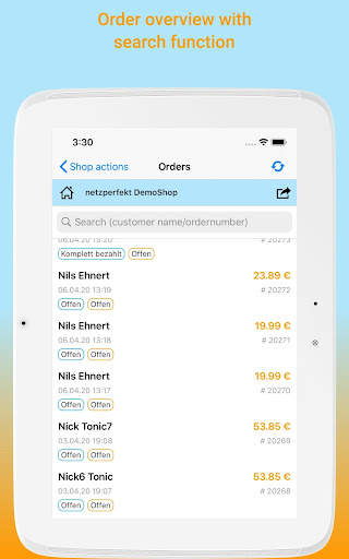 Mobile Shopmanager Shopware screenshot 22