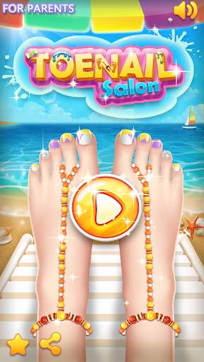 💅Princess Nail Makeup Salon2 - Beautiful Toenail screenshot 1