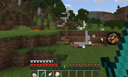 Herobrine skin for granny mcpe screenshot 4