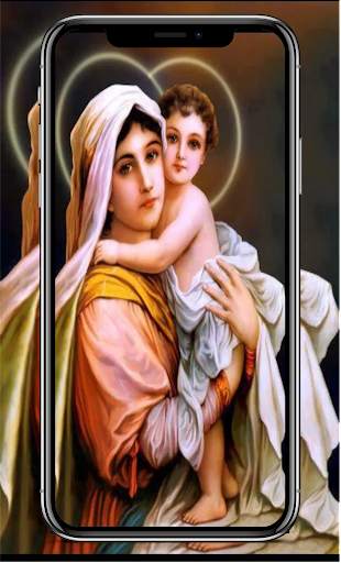 Mary and Jesus - Offline Mary and Jesus Wallpaper screenshot 2