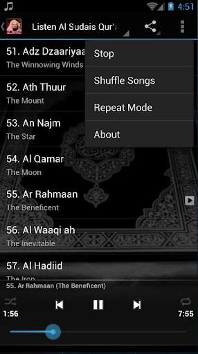 Al-Sudais Al-Quran MP3 Offline screenshot 3
