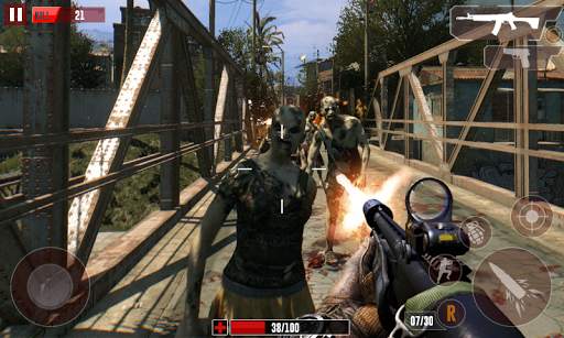 Dead Zombie Shooting Target 3D screenshot 2