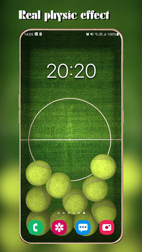 3D My Name Live Wallpaper - Gravity background screenshot 3