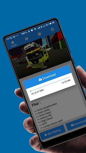 Mod BUSSID : Truck Nissan Muatan Mobil screenshot 4