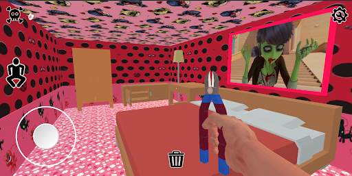 Scary Lady Granny Bug & Noir Grandpa Horror Mod screenshot 3